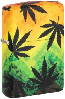 Zapalovač Zippo Cannabis Floating Leaves 49806