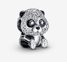 Korálek Pandora Sparkling Cute Panda 790771C01