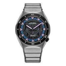 Hodinky Citizen AW1668-50W Eco-Drive Marvel Black Panther Super Titanium