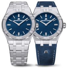 Hodinky Maurice Lacroix Aikon Manual 39 mm Collectors Limited Edition 500 pcs AI7007-SS00E-430-C
