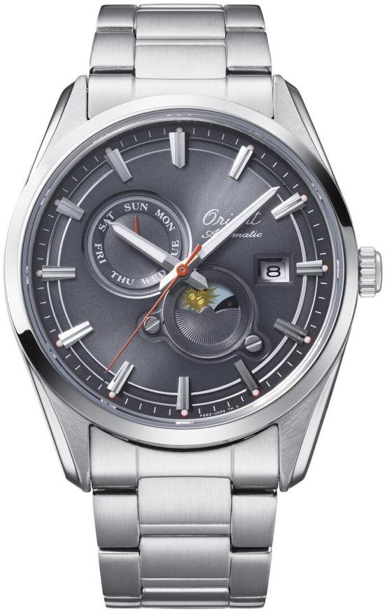 Hodinky Orient RA-AK0311N30B Contemporary Stretto Sun & Moon Automatic 75th Anniversary Limited Edition 2 500 pcs