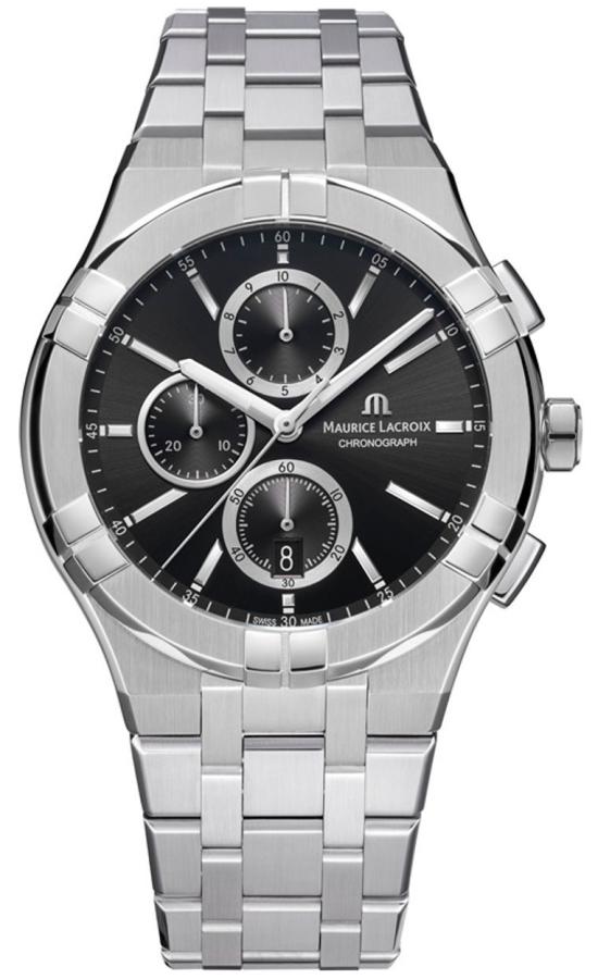 Hodinky Maurice Lacroix Aikon Quartz Chronograph AI1118-SS002-330-1