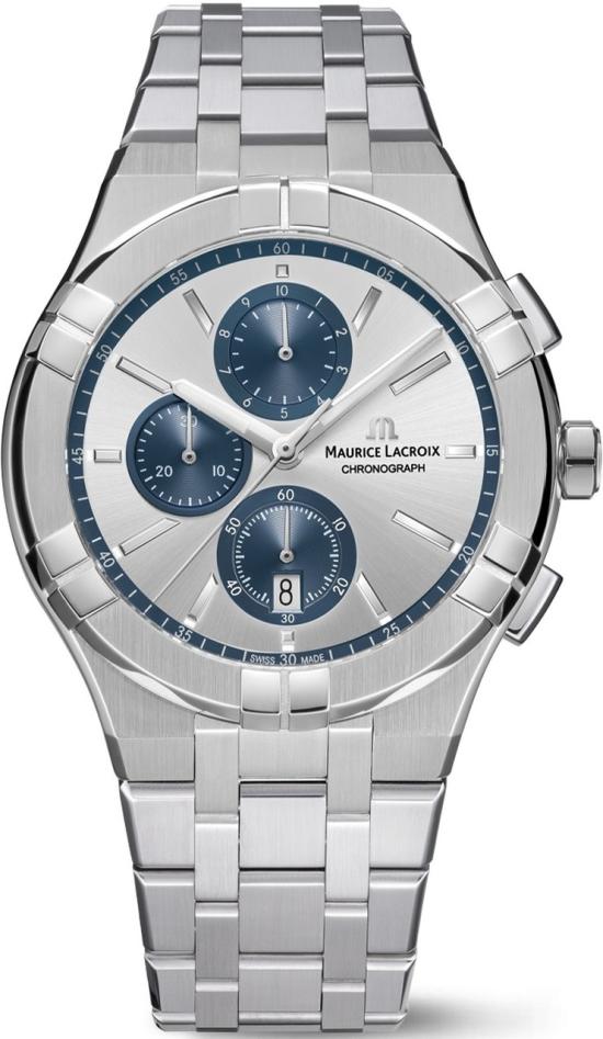 Hodinky Maurice Lacroix Aikon Quartz Chronograph AI1118-SS002-230-1